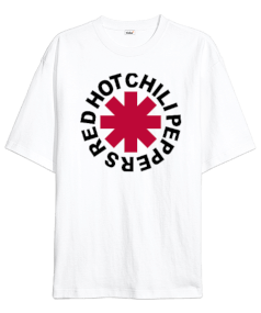 Red Hot Chilli Peppers Unisex Oversized Oversize Unisex Tişört