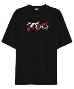 RED SNKAE T-shirt Oversize Unisex Tişört