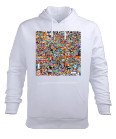 Reddit Erkek Kapüşonlu Hoodie Sweatshirt