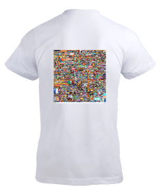 Reddit Place Pixel Art T-Shirt Erkek Tişört