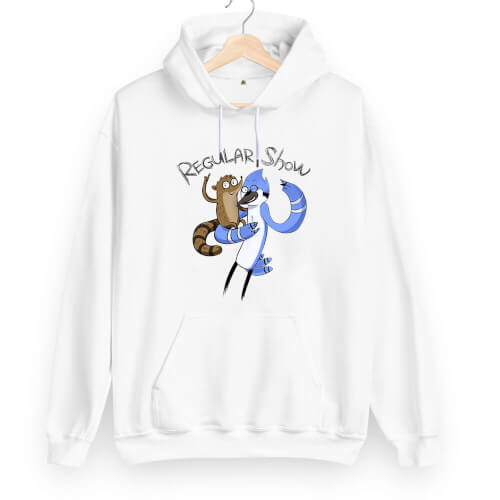 Regular Show Unisex Kapüşonlu Sweatshirt