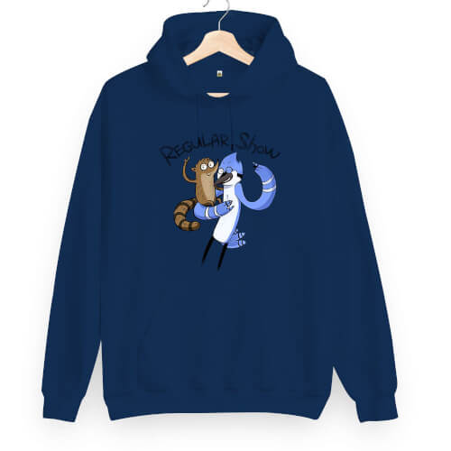 Regular Show Unisex Kapüşonlu Sweatshirt