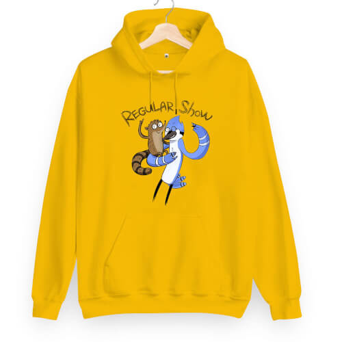 Regular Show Unisex Kapüşonlu Sweatshirt