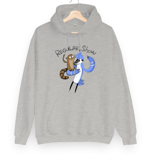 Regular Show Unisex Kapüşonlu Sweatshirt