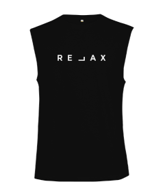 Relax Kesik Kol Unisex Tişört