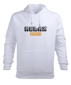 RELAX MAN Erkek Kapüşonlu Hoodie Sweatshirt