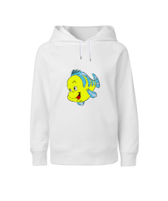 Renkli balıklı Çocuk Unisex Hoodie Kapüşonlu