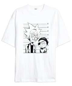 Rick And Morty - OneArtTasarım Oversize Unisex Tişört