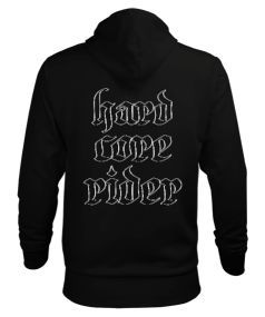 Ride Or Die - Siyah Erkek Kapüşonlu Hoodie Sweatshirt