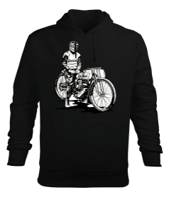 RIDER Erkek Kapüşonlu Hoodie Sweatshirt