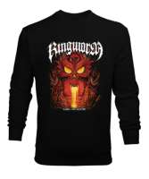 Ringworm Siyah Erkek Sweatshirt - Thumbnail