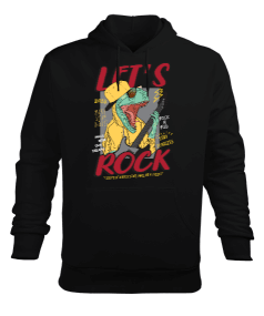 Rock and Metal Erkek Kapüşonlu Hoodie Sweatshirt