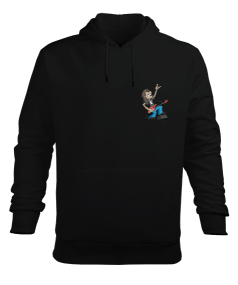 Rock and Metal Erkek Kapüşonlu Hoodie Sweatshirt