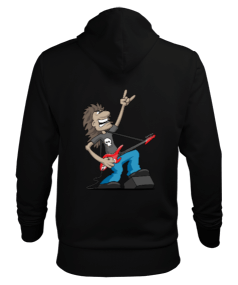 Rock and Metal Erkek Kapüşonlu Hoodie Sweatshirt