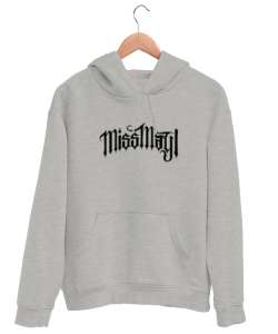 Rock Miss May I - MissMay i Gri Unisex Kapşonlu Sweatshirt