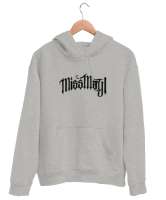 Rock Miss May I - MissMay i Gri Unisex Kapşonlu Sweatshirt - Thumbnail