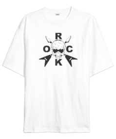 Rock Oversize Unisex Tişört