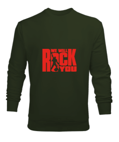 rock you Erkek Sweatshirt