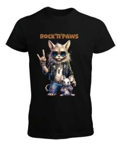 RocknPaws Siyah Erkek Tişört