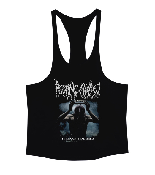 Rotting Christ Siyah Erkek Tank Top Atlet