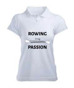 ROWING PASSION Kadın Polo Yaka Tişört