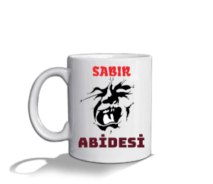 SABIR Beyaz Kupa Bardak