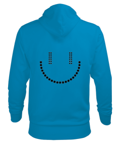 Sadece Gülümse - Just Smile Erkek Kapüşonlu Hoodie Sweatshirt