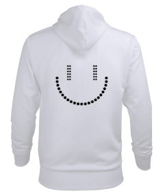 Sadece Gülümse - Just Smile Erkek Kapüşonlu Hoodie Sweatshirt