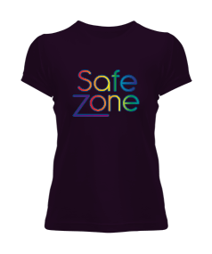 Safe Zone LGBTQ Tasarım Kadın Tişört