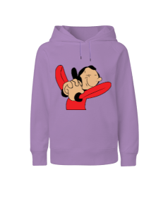 Safinaz baskılı kız Çocuk Unisex Hoodie Kapüşonlu