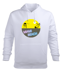 Sahil Erkek Kapüşonlu Hoodie Sweatshirt