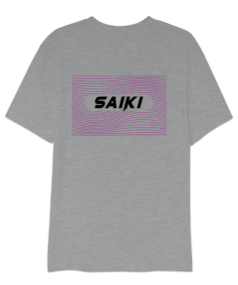 Saiki Kusuo Baskili Oversize Unisex Tişört