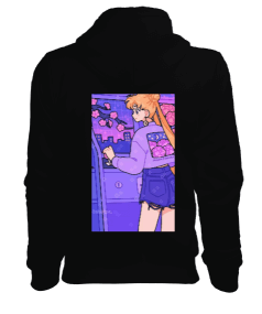 Sailor Moon Sweat Kadın Kapşonlu Hoodie Sweatshirt