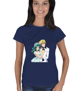 Sailor Uranus Neptune 2 Kadın Tişört