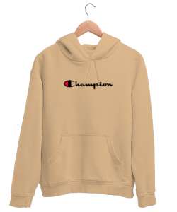 Şampiyon - Champion Camel Unisex Kapşonlu Sweatshirt