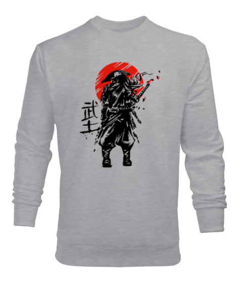 Samurai - Samuray Blu V5 Gri Erkek Sweatshirt