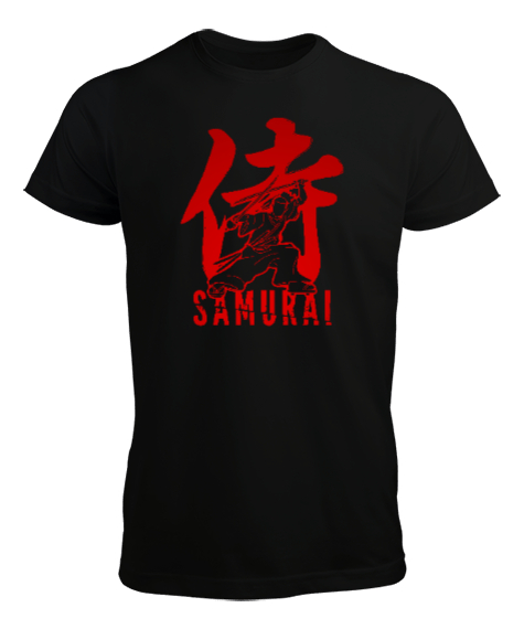 Samurai - Samuray Blu V6 Siyah Erkek Tişört