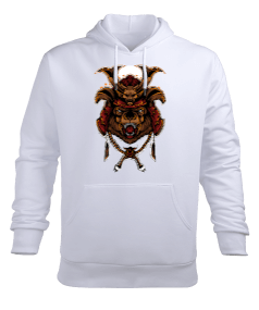 Samuray bozkurt Erkek Kapüşonlu Hoodie Sweatshirt