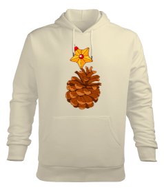 Şanslı Kozalak Erkek Kapüşonlu Hoodie Sweatshirt