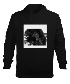 Şarkı Temalı Erkek Kapüşonlu Hoodie Sweatshirt