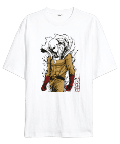 Satiama - One Punch Man Oversize Unisex Tişört