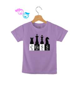 Satranç - Chess V2 Lila Çocuk Unisex