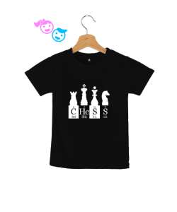 Satranç - Chess V3 Siyah Çocuk Unisex