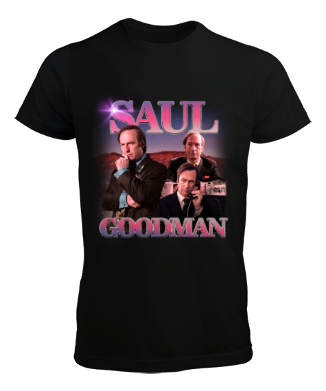 Saul Goodman Breaking Bad Siyah Erkek Tişört