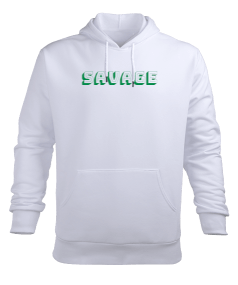 Savage Erkek Kapüşonlu Hoodie Sweatshirt