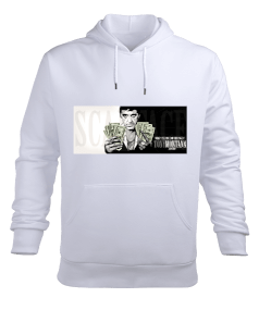 SCARFACE Erkek Kapüşonlu Hoodie Sweatshirt