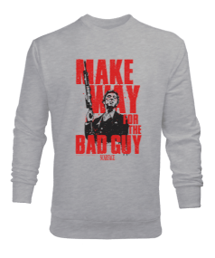 Scarface Tasarım Baskılı Erkek Sweatshirt