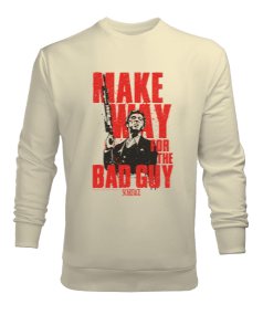 Scarface Tasarım Baskılı Erkek Sweatshirt