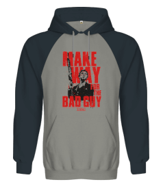 Scarface Tasarım Baskılı Orjinal Reglan Hoodie Unisex Sweatshirt