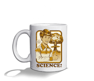 Science Kupa Beyaz Kupa Bardak